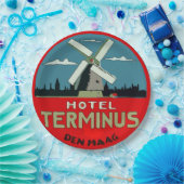 Hage Hotel, papieren Borden Bordje (Feest)