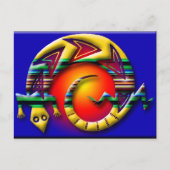 hagedis3 briefkaart (Voorkant)