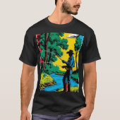 Hagedis Bladeren & Kleur T-shirt (Voorkant)