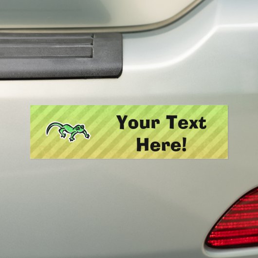 hagedis bumpersticker (Op auto)