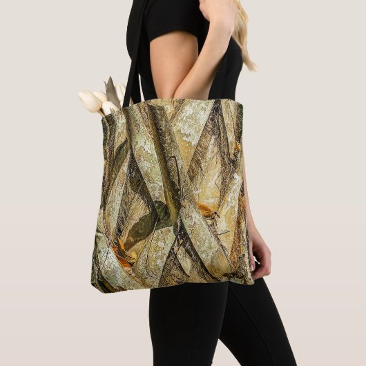 Hagedis Camo Tote Tas (Dichtbij)