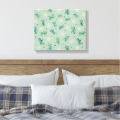 hagedis canvas afdruk (Insitu (Slaapkamer))