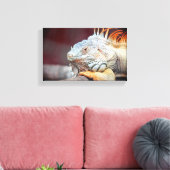 hagedis canvas afdruk (Insitu (Woonkamer))