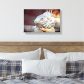 hagedis canvas afdruk (Insitu (Slaapkamer))