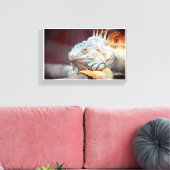 hagedis canvas afdruk (Insitu (Woonkamer))