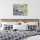 hagedis canvas afdruk (Insitu (Slaapkamer))