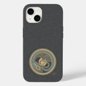 hagedis Case-Mate iPhone case (Achterkant)