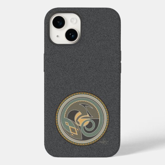 hagedis Case-Mate iPhone case (Achterkant)