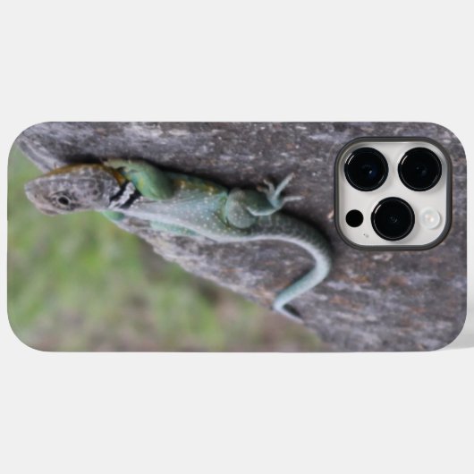 Hagedis Case-Mate iPhone Case (Achterkant (horizontaal))