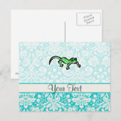 hagedis; Cute Briefkaart (Voorkant / Achterkant)