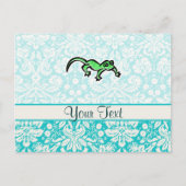 hagedis; Cute Briefkaart (Voorkant)