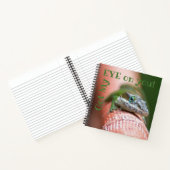 Hagedis die naar je kijkt notitieboek (Binnen)