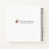 Hagedis die naar je kijkt notitieboek (Achterkant)