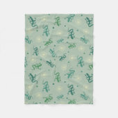 hagedis fleece deken (Voorkant)