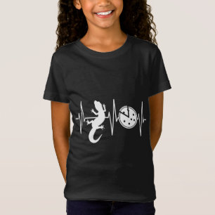 Hagedis Grappige Pizza Lover Reptiel Pet Lizard Lo T-shirt