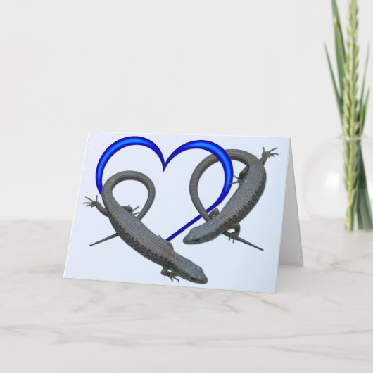 Hagedis, het spijt me kaart (Voorkant)