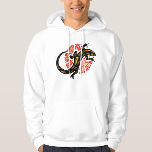 hagedis hoodie (Voorkant)