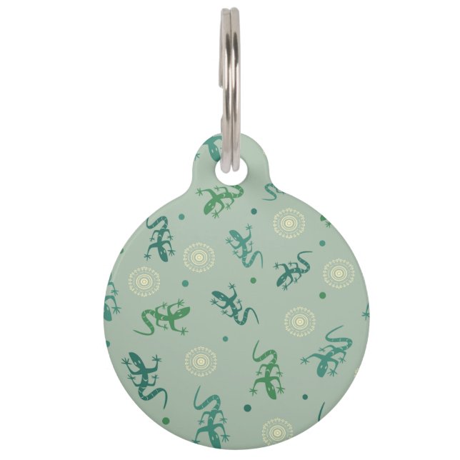 hagedis huisdierpenning (Voorkant)