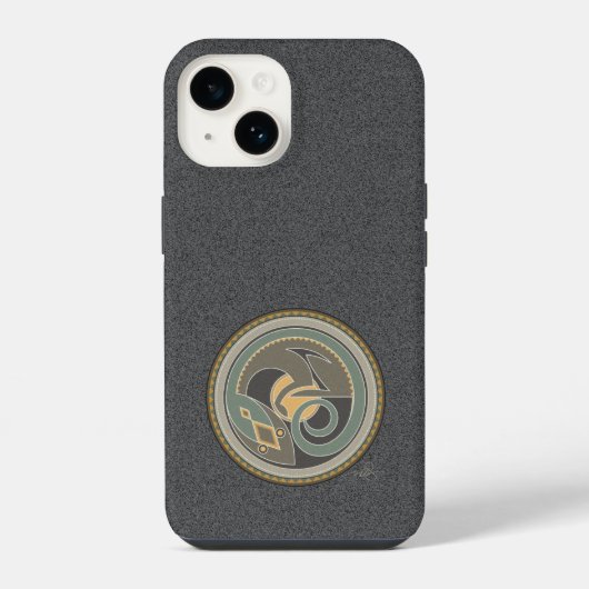 hagedis iPhone hoesje (Achterkant)