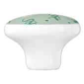 hagedis keramische knop (Zijkant)