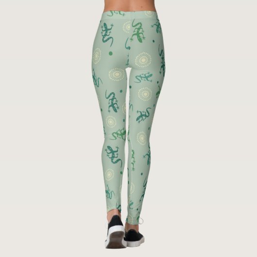 hagedis leggings (Achterkant)