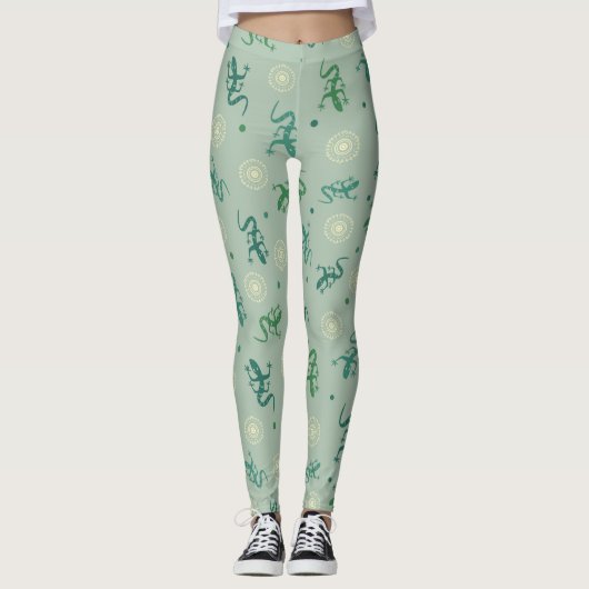 hagedis leggings (Voorkant)