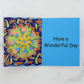 Hagedis Mandala Kaart (Binnen)