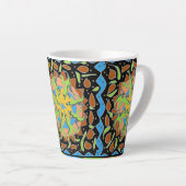 Hagedis Mandala Latte Mok (Rechterhoek)