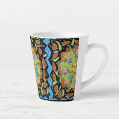 Hagedis Mandala Latte Mok (Rechts)