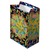 Hagedis Mandala Medium Cadeauzakje (Voorkant Gekanteld)