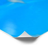 hagedis met open hals perfect poster (Hoek)