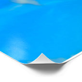 hagedis met open hals perfect poster (Hoek)