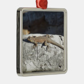 hagedis metalen ornament (Rechts)