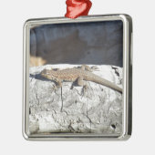 hagedis metalen ornament (Links)