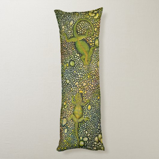 Hagedis naar Hagedis Body Pillow Lichaamskussen (Achterkant (Verticaal))