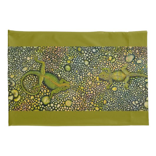 Hagedis naar hagedis kussensloop (Achterkant-Rechts)