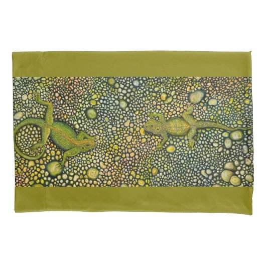 Hagedis naar hagedis kussensloop (Voorkant-Links)