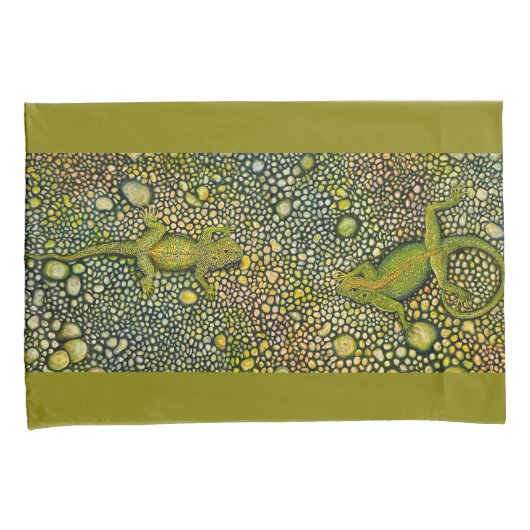 Hagedis naar hagedis kussensloop (Voorkant-Rechts)