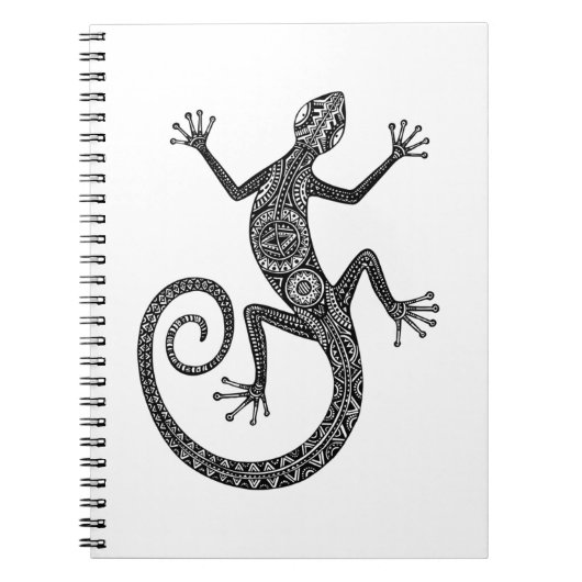 hagedis- of salamander-doodle notitieboek (Voorkant)