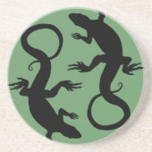 hagedis Onderzetters Reptiel Art Decor Lizard Gift (Voorkant)