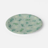 hagedis papieren bordje (Gekanteld)