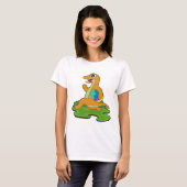 Hagedis Pasen Paasei T-shirt (Voorkant volledig)