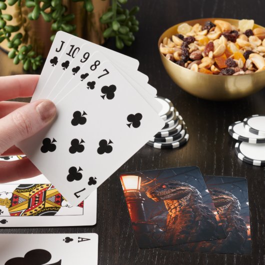 hagedis pokerkaarten (Insitu)