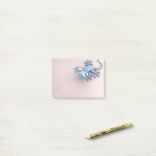 hagedis post-it® notes (Op bureau)