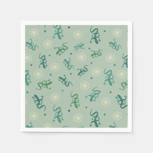 hagedis servet (Voorkant)