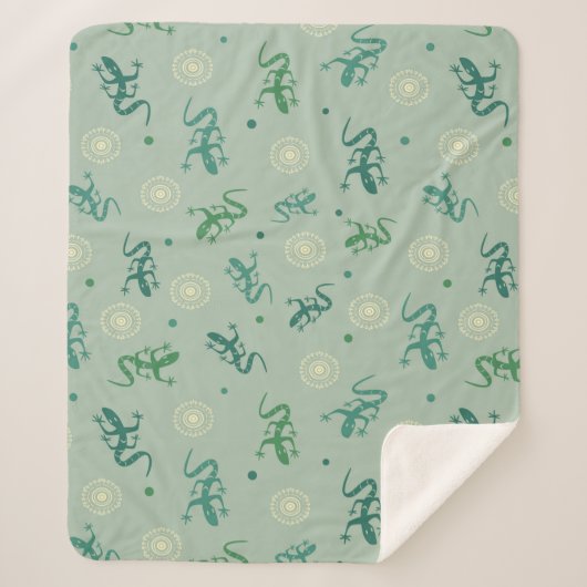 hagedis sherpa deken (Voorkant)