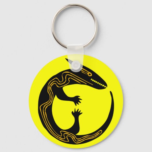 hagedis sleutelhanger (Voorkant)