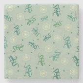 hagedis stenen onderzetter (Voorkant)