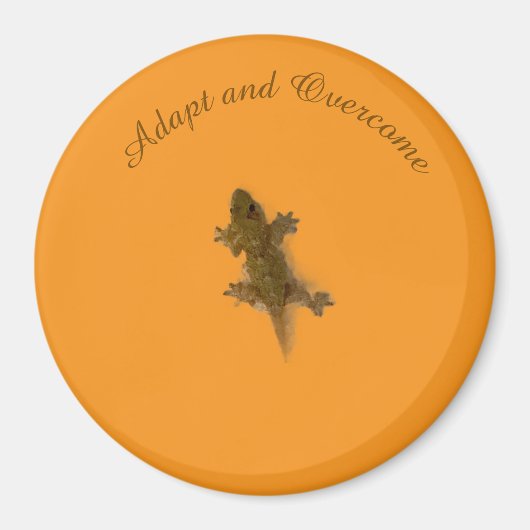 Hagedis Stijl Magneet (Voorkant)