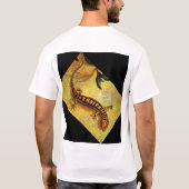 hagedis t-shirt (Achterkant)